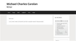 Desktop Screenshot of michaelcharlescarolan.com